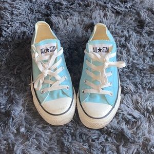 Light blue converse